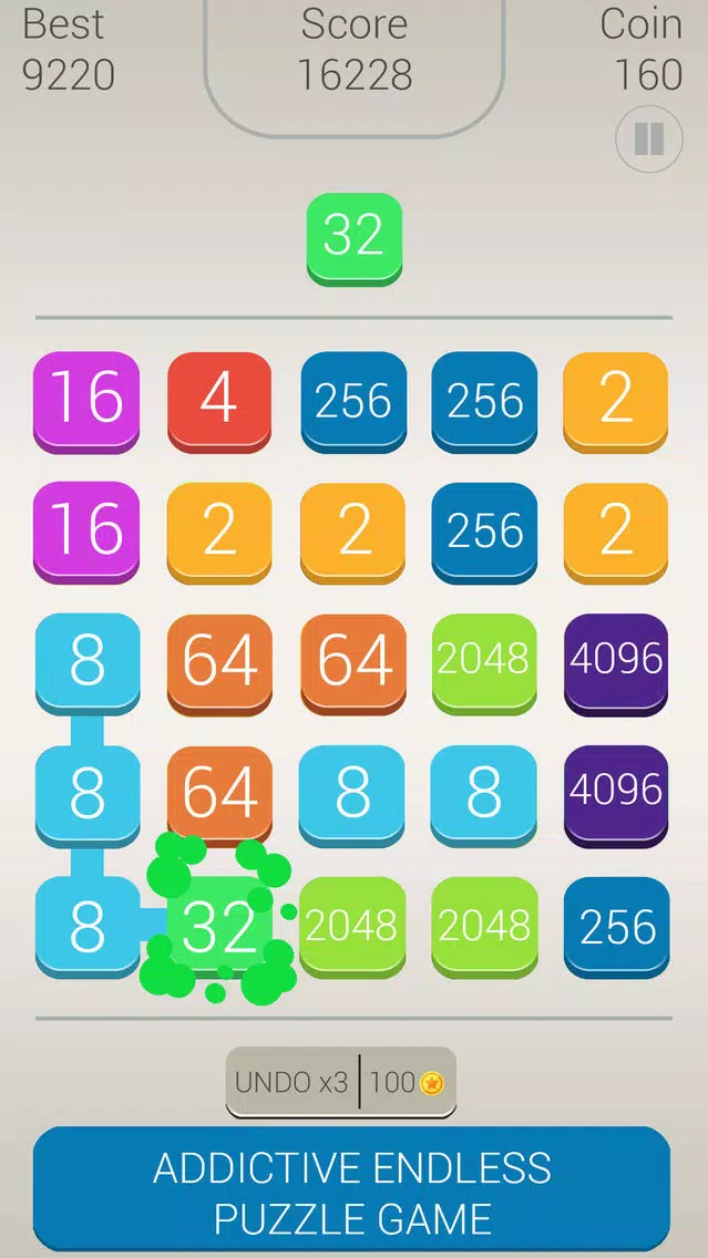 Скриншоты base 2 - 2 for 2048 - endless addictive puzzle