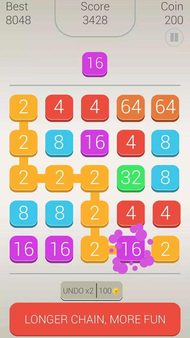 Скриншоты base 2 - 2 for 2048 - endless addictive puzzle