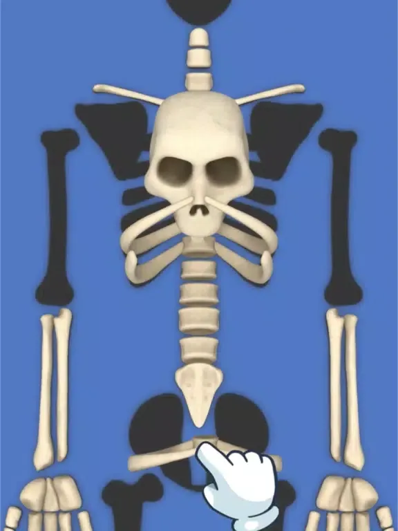 Screenshot di Bones Match 3D iPad 