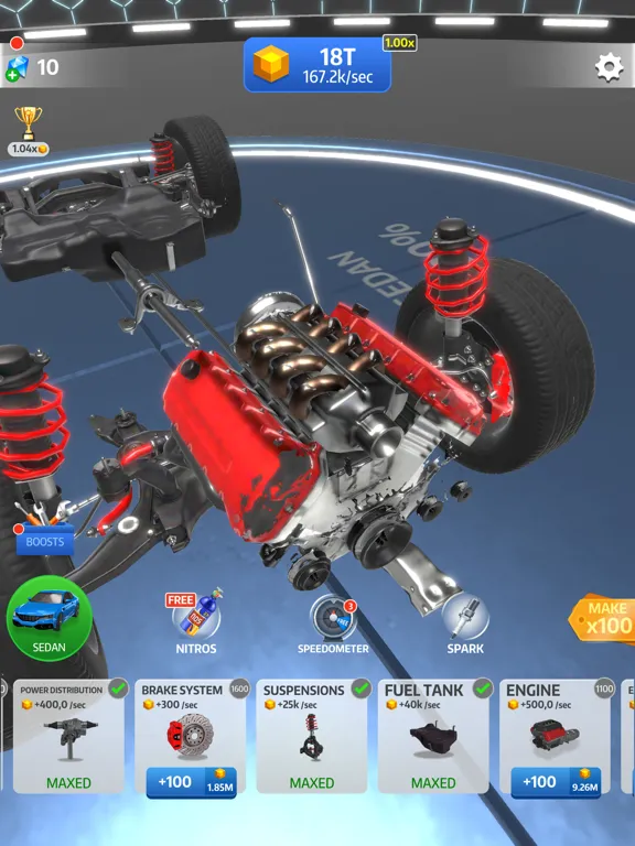Cars Inc. ! iPad  Ekran Görüntüleri