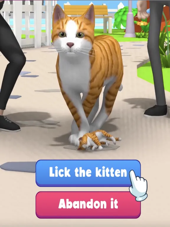 Tangkapan skrin Cat Life Simulator! iPad 