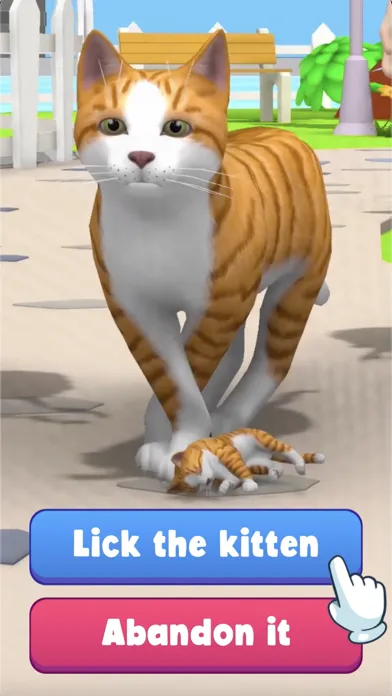Tangkapan skrin Cat Life Simulator!