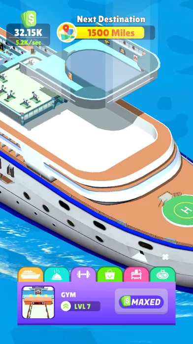 Tangkapan skrin Idle Cruiseliner !