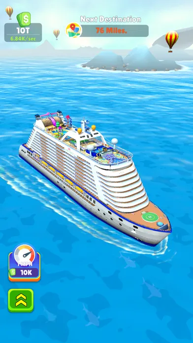 Tangkapan skrin Idle Cruiseliner !