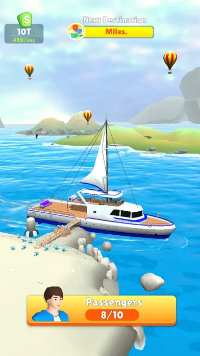 Tangkapan skrin Idle Cruiseliner !
