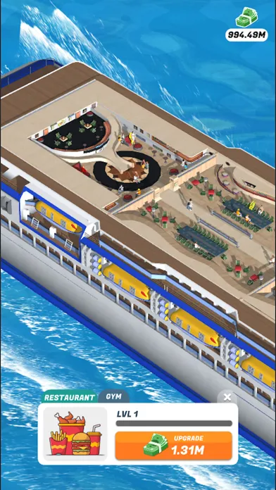 Tangkapan skrin Idle Cruiseliner !