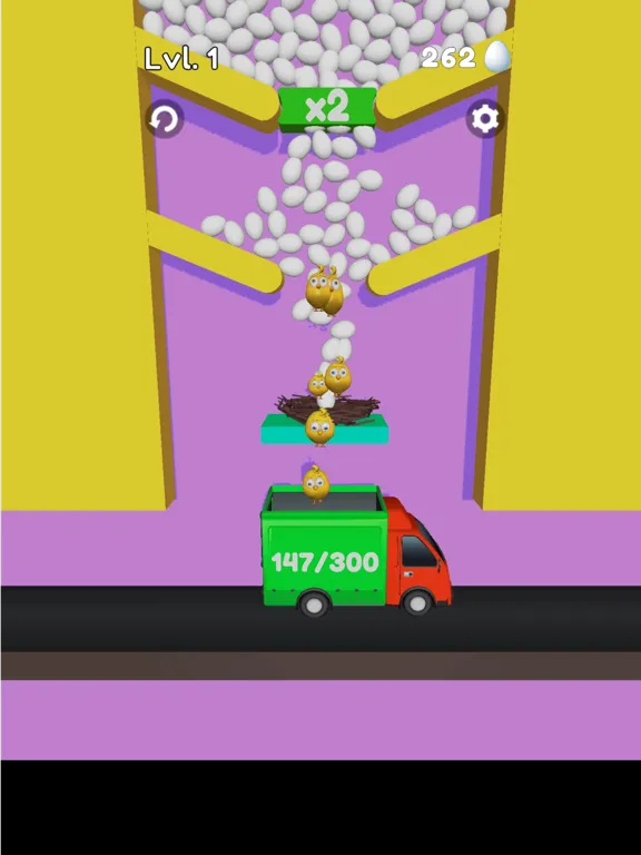 Eggs and Chickens iPad  स्क्रीनशॉट