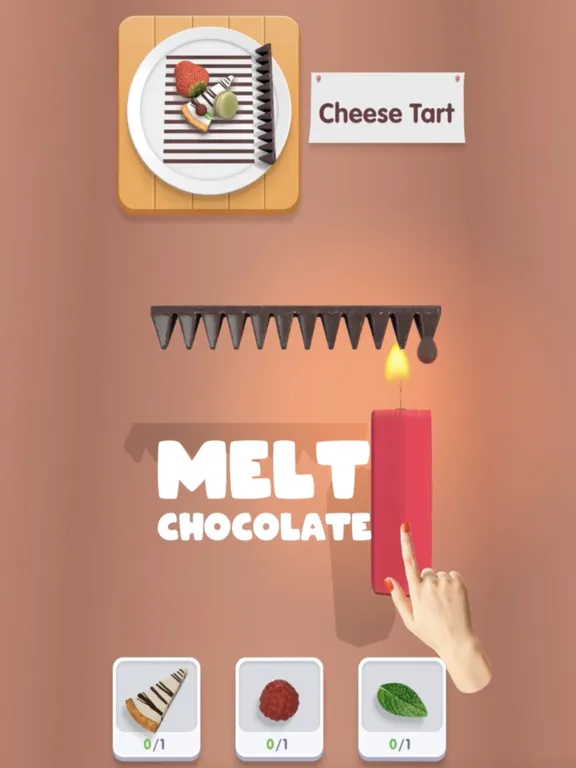 Capturas de tela do Gourmet_Puzzle iPad 