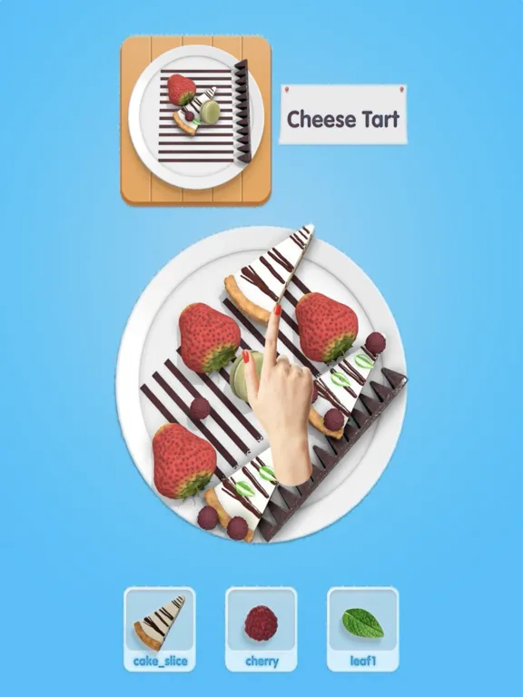 Capturas de tela do Gourmet_Puzzle iPad 