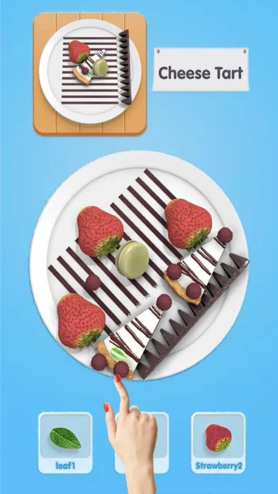 Capturas de tela do Gourmet_Puzzle