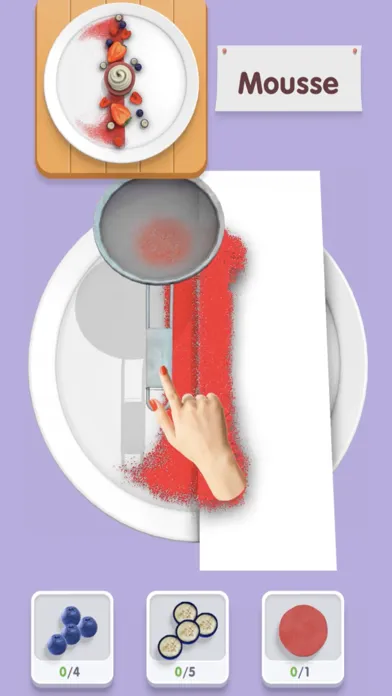 Capturas de tela do Gourmet_Puzzle