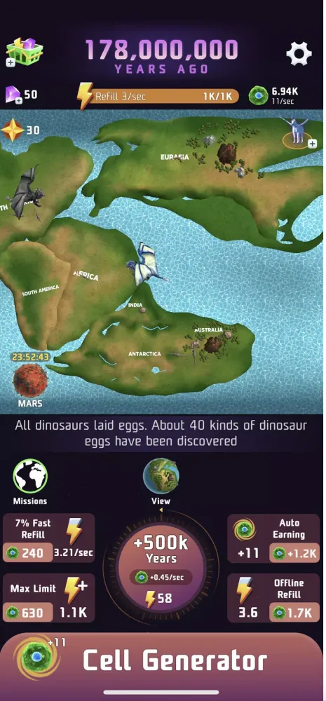 Idle World Evolution Screenshots