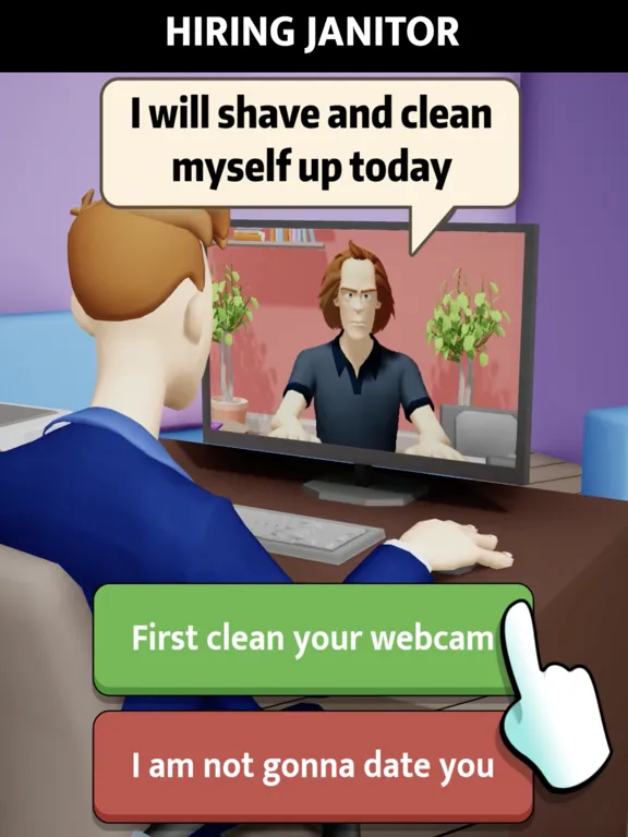 Online Interview iPad Screenshots