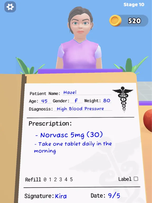 Pills Sort ! iPad  Screenshots