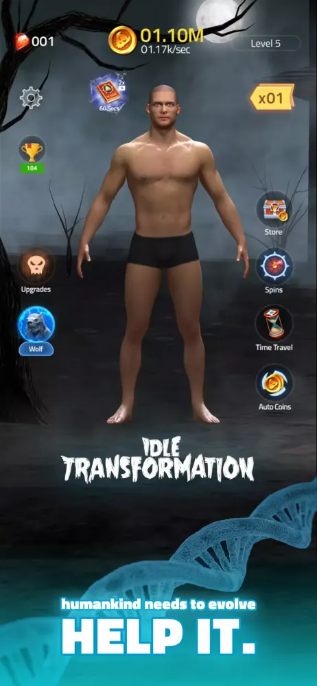 Idle Transformation スクリーンショット