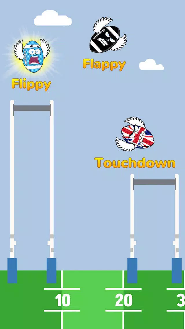 Flippy Flappy Touchdown Screenshots