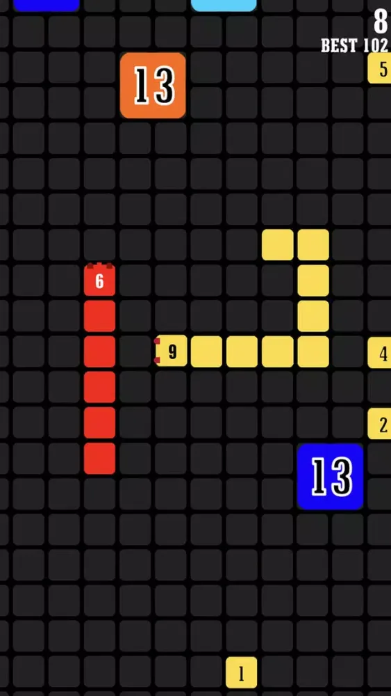 Screenshot di Snake v/s Snakes