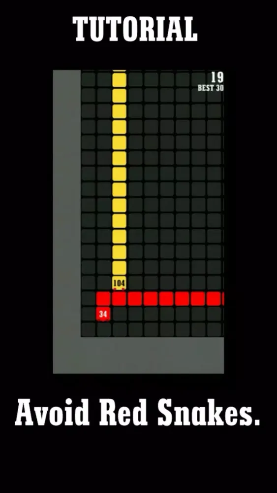 Screenshot di Snake v/s Snakes