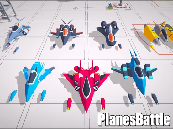 Capturas de tela do PlanesBattle iPad 