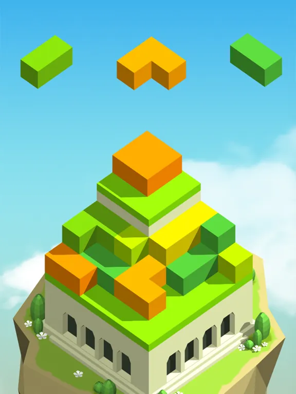 SquareStack - Zen Casual Game iPad  스크린샷