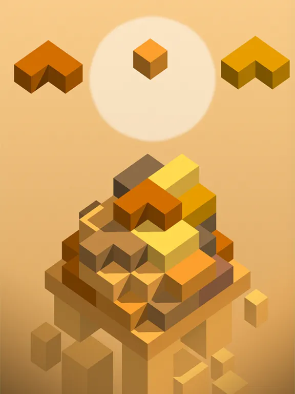 SquareStack - Zen Casual Game iPad  스크린샷