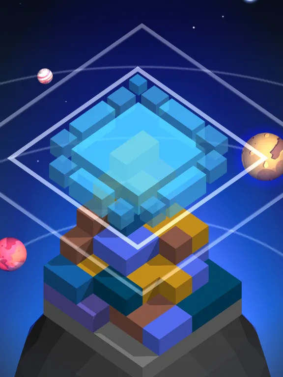 SquareStack - Zen Casual Game iPad  스크린샷