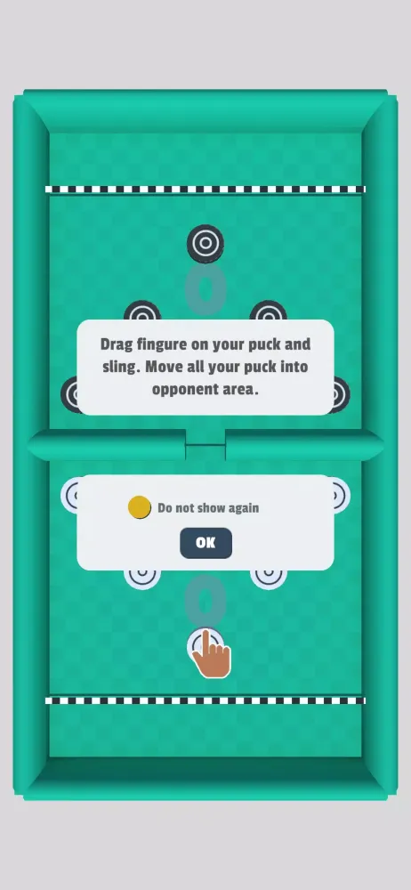 Ảnh chụp màn hình của Puck Battle 2 Player Game
