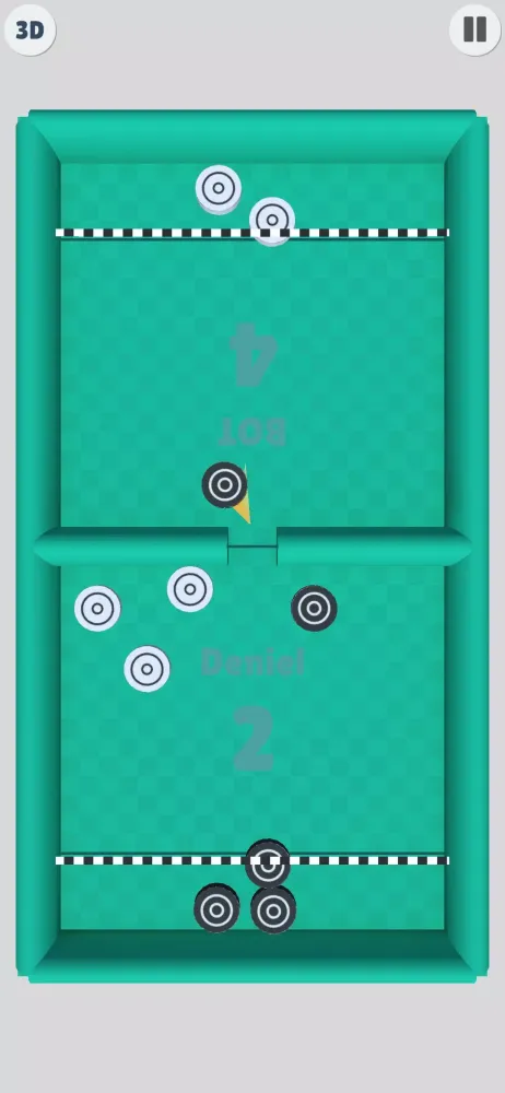 Ảnh chụp màn hình của Puck Battle 2 Player Game