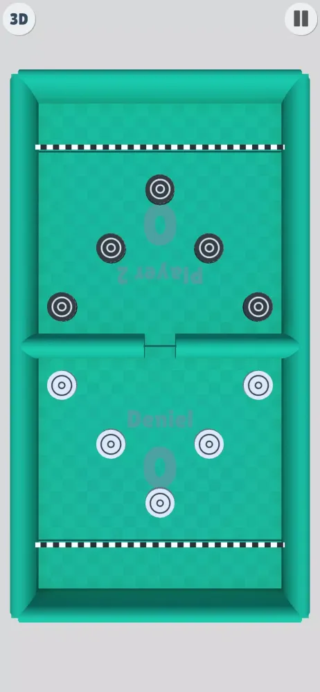 Ảnh chụp màn hình của Puck Battle 2 Player Game
