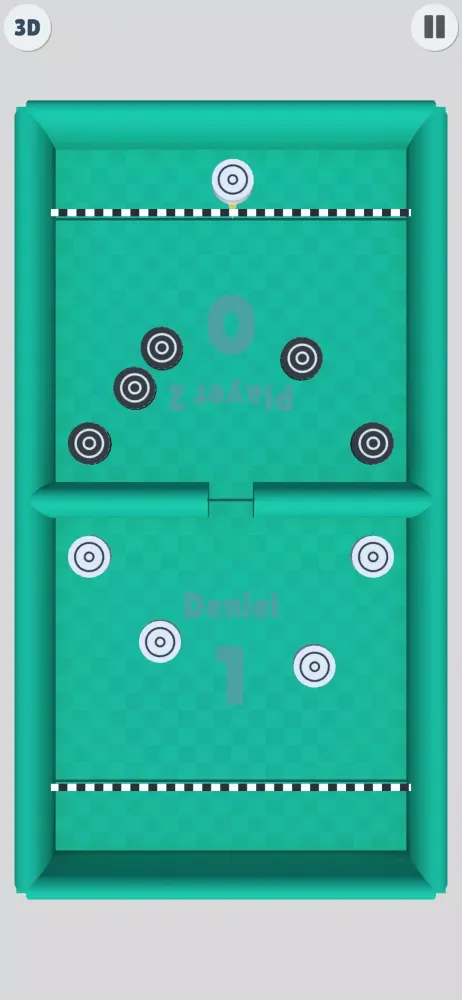 Ảnh chụp màn hình của Puck Battle 2 Player Game