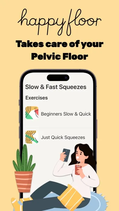 Capturas de tela do Happy Floor: Pelvic Exercises