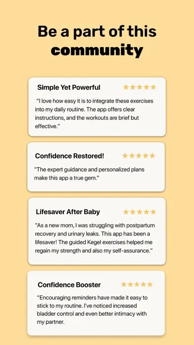 Capturas de tela do Happy Floor: Pelvic Exercises