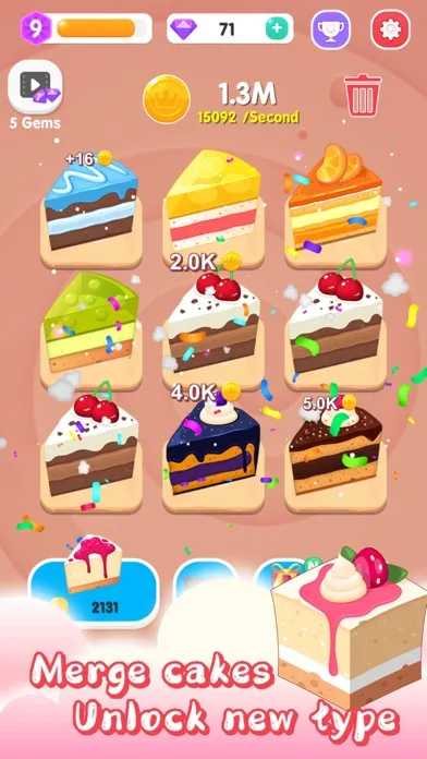 Merge Cake Mania应用截图