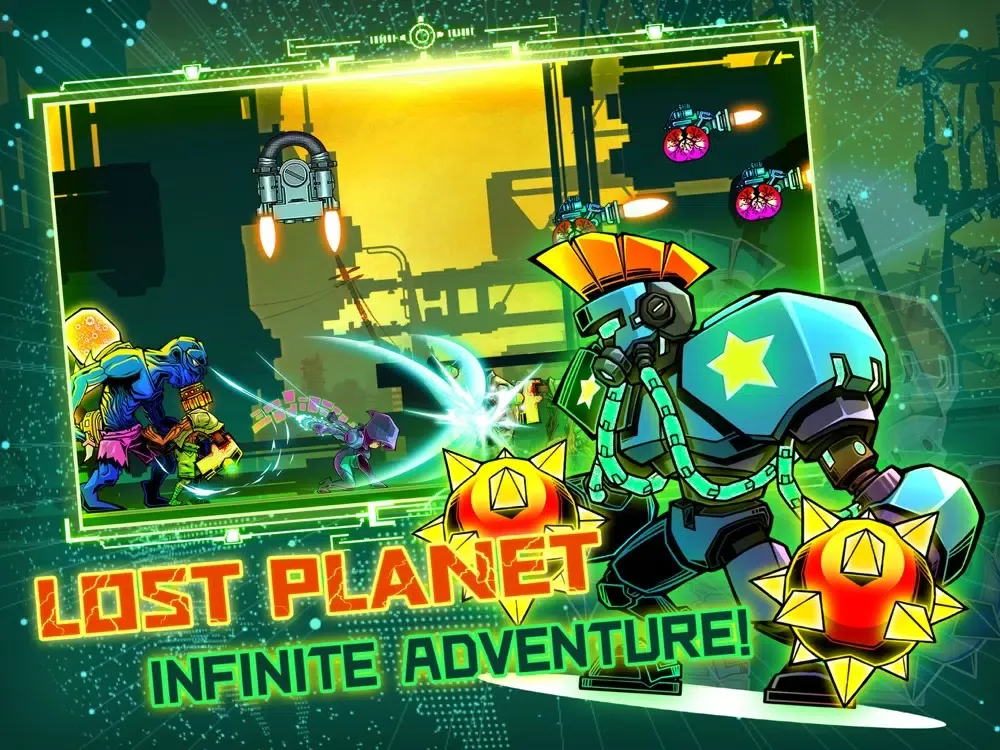 ภาพหน้าจอของ Astral Blade:Shadow Planet iPad 