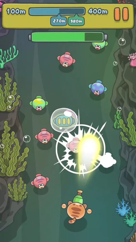 Tangkapan skrin Cat Water Adventure - POP Fish