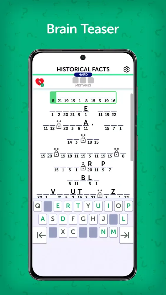 Capturas de pantalla de Cryptowords