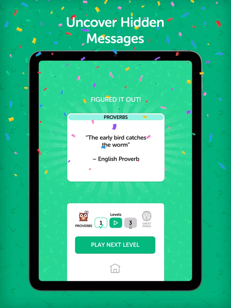 Capturas de pantalla de Cryptowords