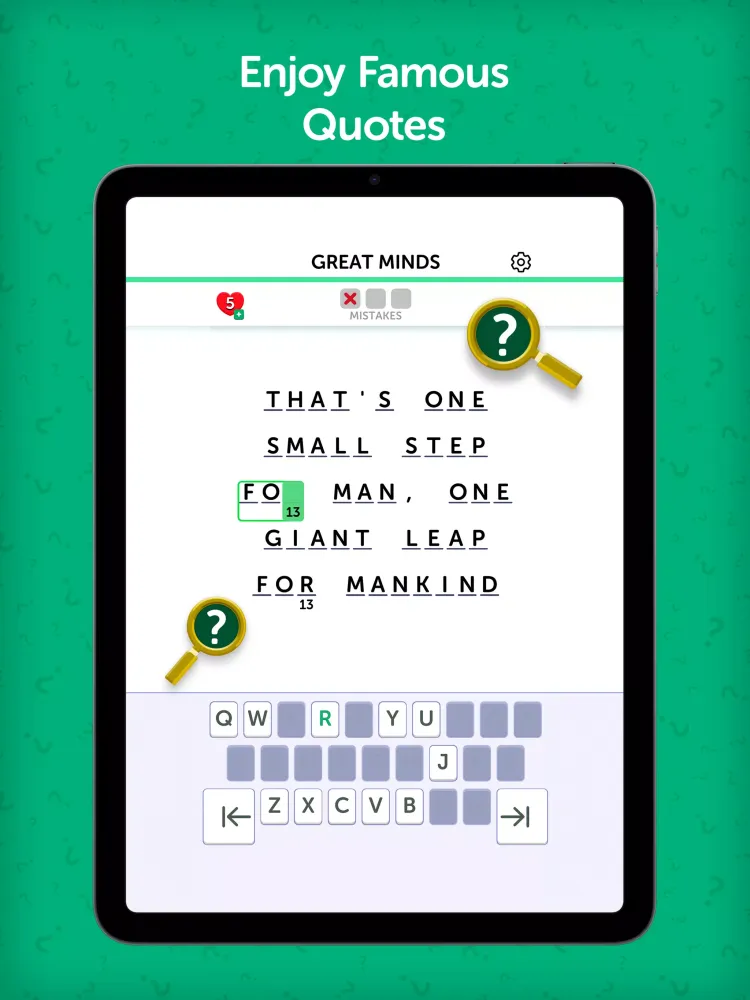 Capturas de pantalla de Cryptowords