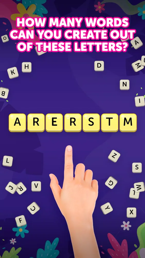 Ảnh chụp màn hình của Dice Words