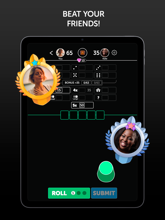 Lucky Rollers iPad  স্ক্রিনশট