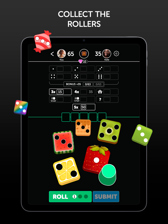 Lucky Rollers iPad  স্ক্রিনশট