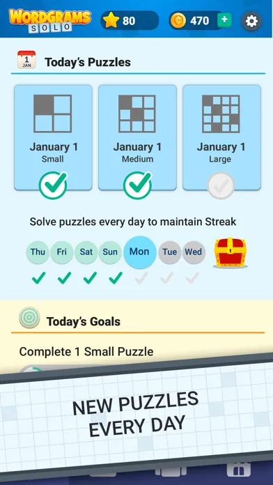 Скриншоты Daily Crossword Arrow Solo