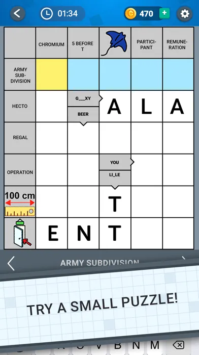 Скриншоты Daily Crossword Arrow Solo