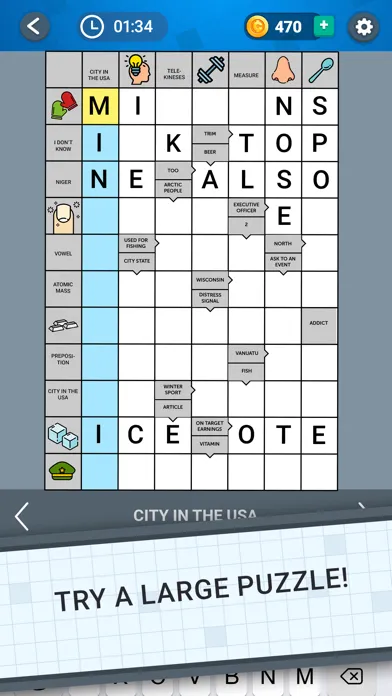 Скриншоты Daily Crossword Arrow Solo