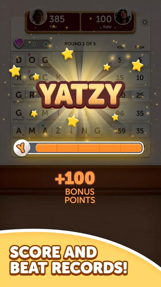 Word Yatzy - Fun Word Puzzler應用截圖