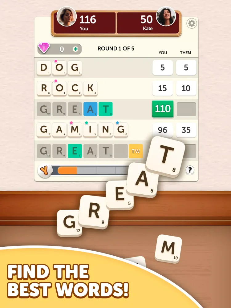 Word Yatzy - Fun Word Puzzler應用截圖
