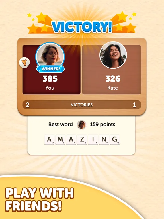 Ảnh chụp màn hình của Word Yatzy - Fun Word Puzzler iPad