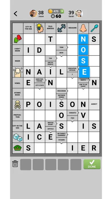 Capturas de tela do Wordgrams - Crossword & Puzzle
