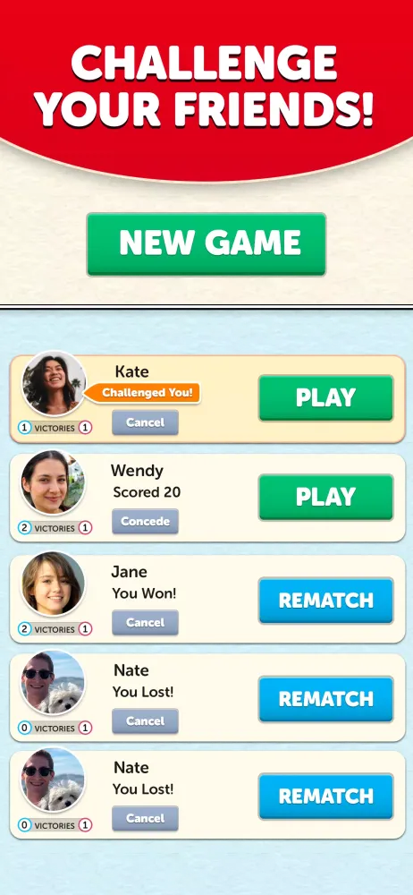 Word Scramble Screenshots