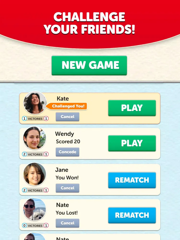 Word Scramble Screenshots